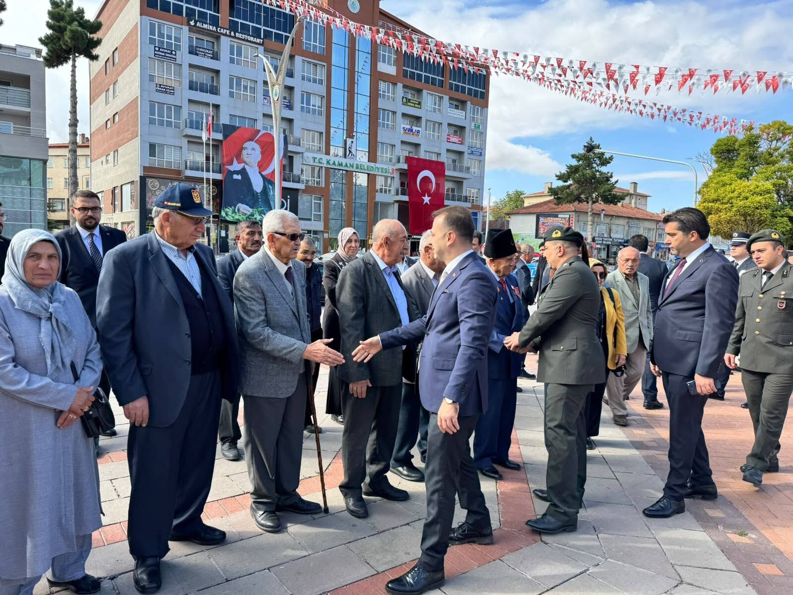 Kaman’da 19 Eylül Gaziler Günü Için Çelenk Töreni Düzenlendi 2