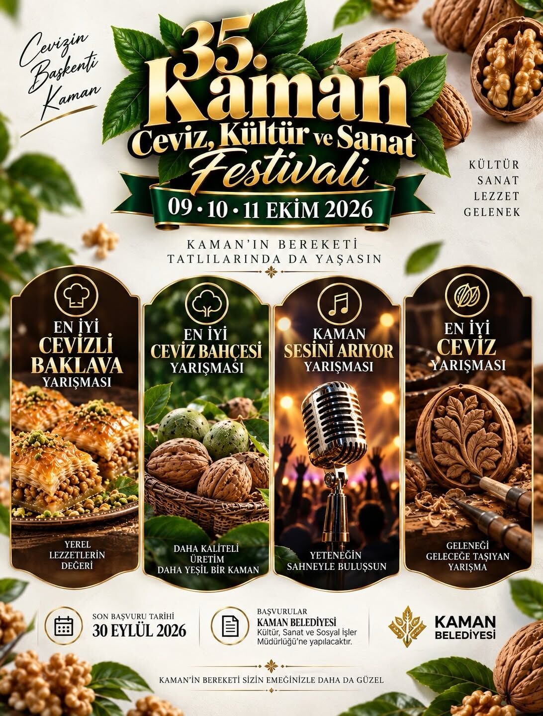 Kaman’da Festival Heyecanı Ödüllü Yarışmalar Başladı (1)