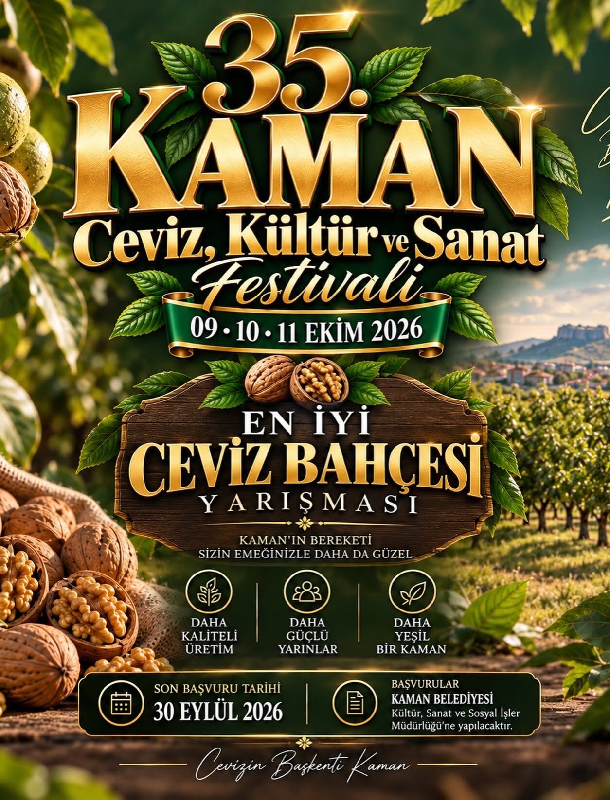 Kaman’da Festival Heyecanı Ödüllü Yarışmalar Başladı (4)