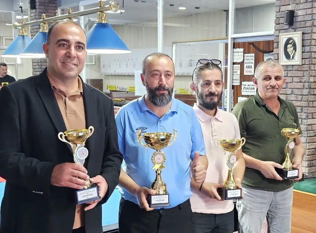 Kırşehir’de 3 Bant Bilardo İl Şampiyonası Nefes Kesti (5)