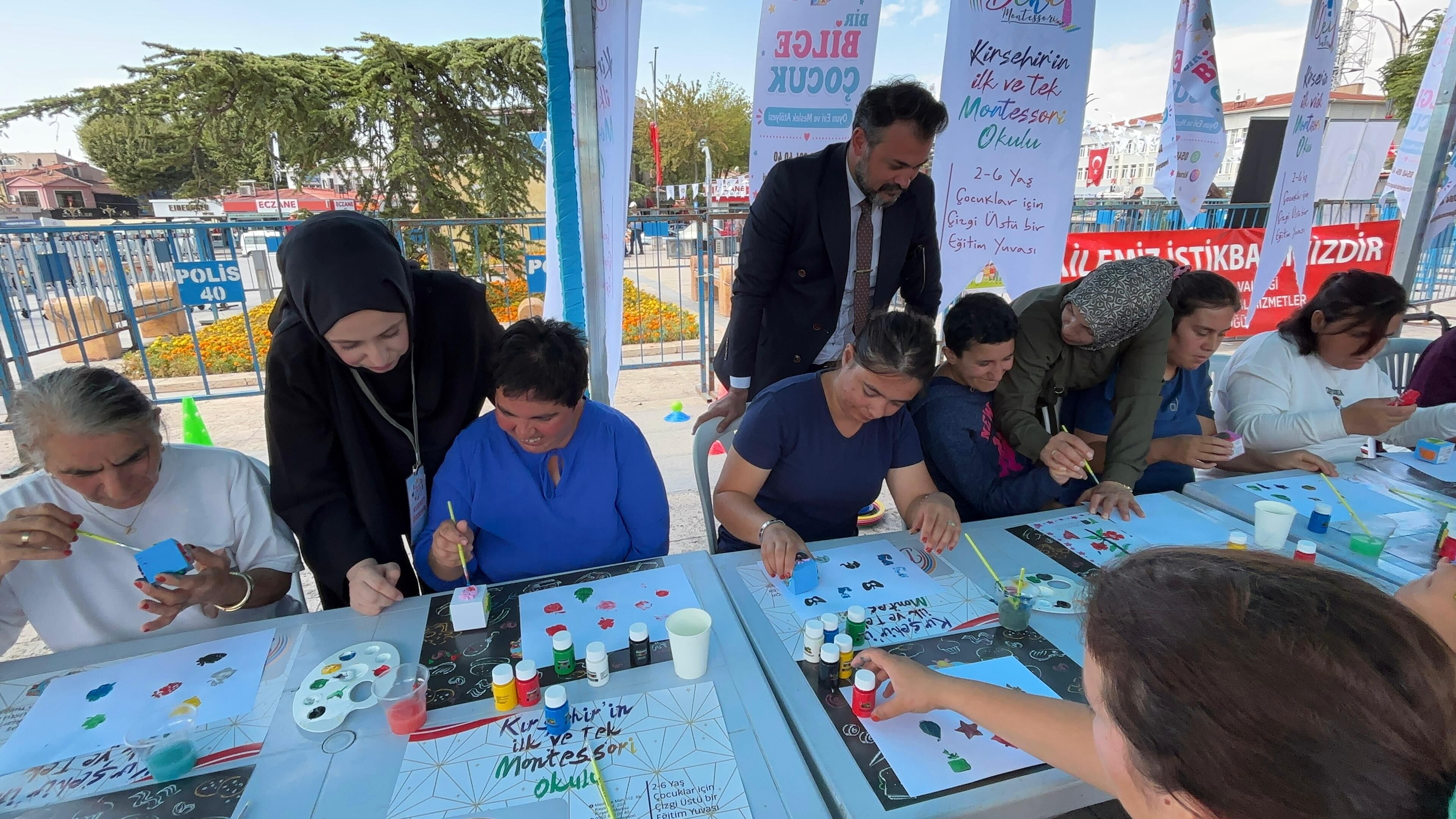 Kırşehir’de 39. Ahilik Haftası’nda Özel Bireylerin Renkli Dünyası 2