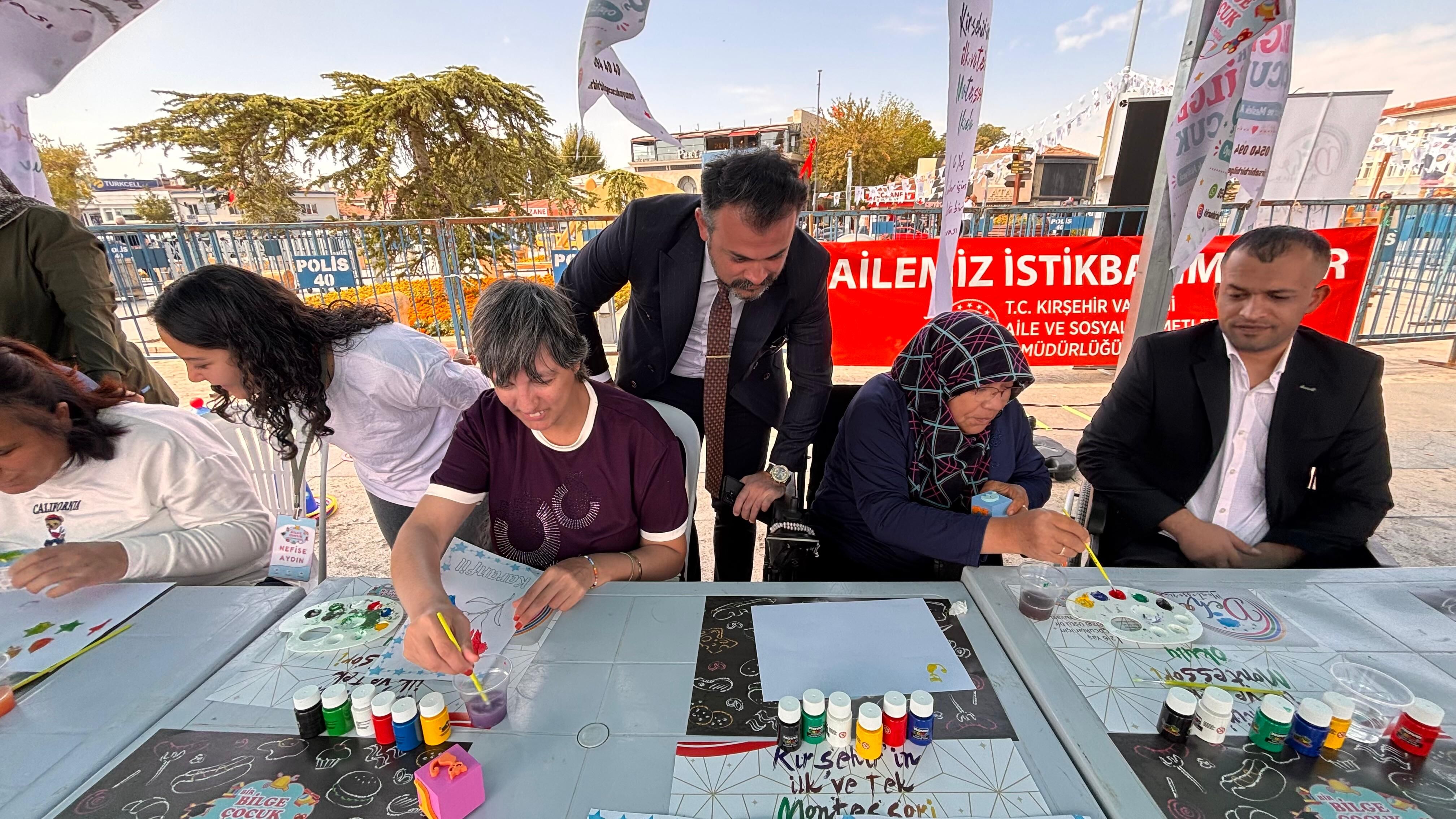Kırşehir’de 39. Ahilik Haftası’nda Özel Bireylerin Renkli Dünyası 3-1
