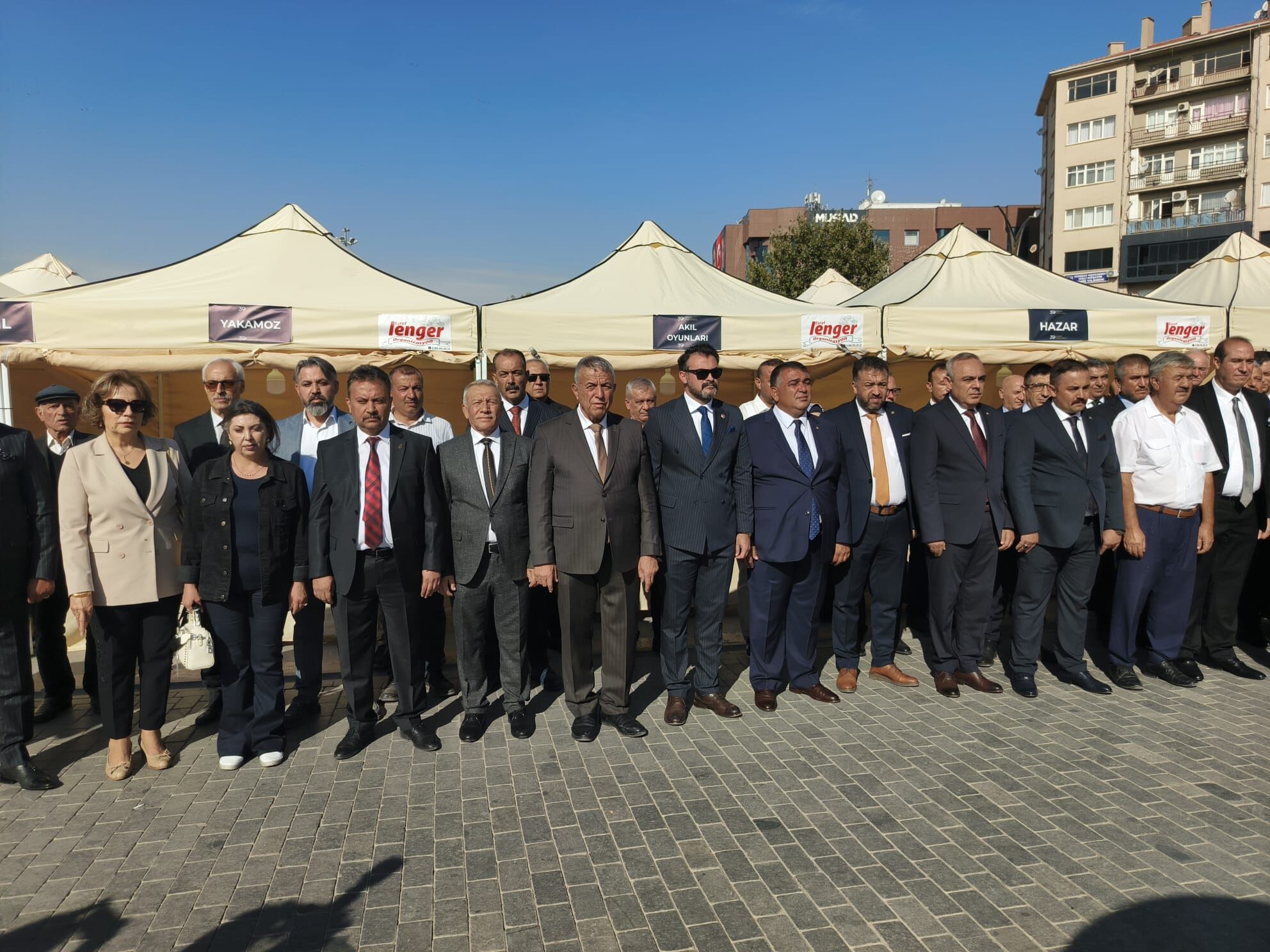 Kırşehir’de Ahilik Haftası Coşkusu Başladı Cacabey Meydanı’nda Çelenk Sunuldu (2)