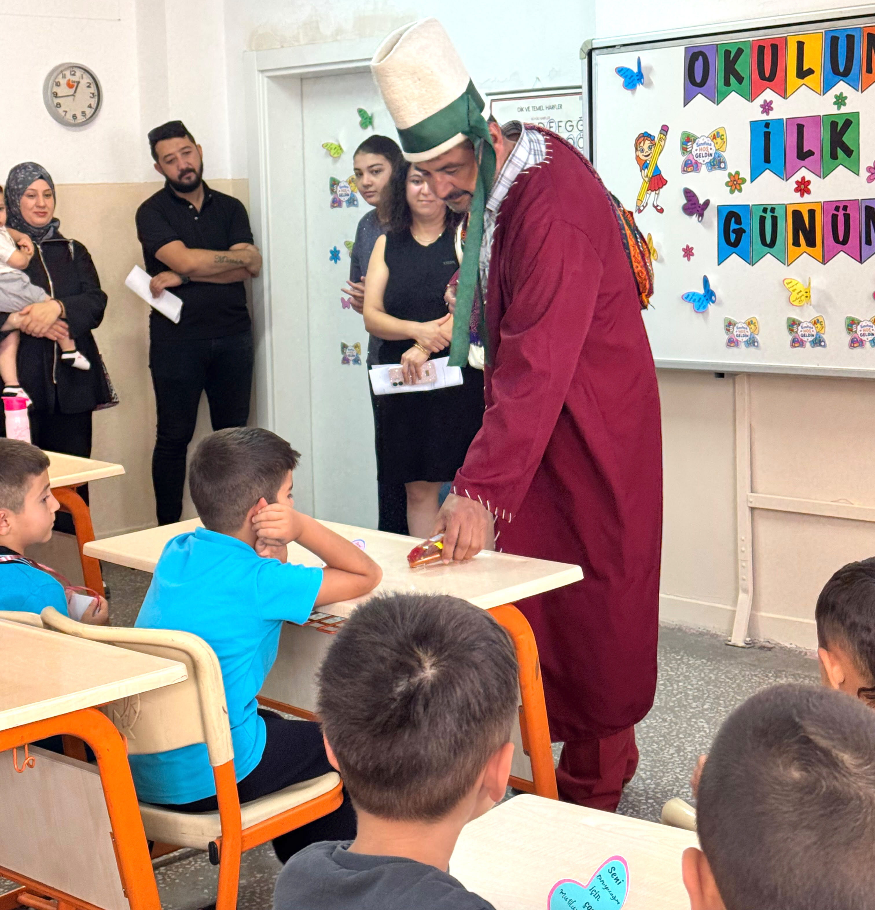 Kırşehir’de Birinci Sınıflar Ahilik Kültürüyle Okula “Merhaba” Dedi (1)