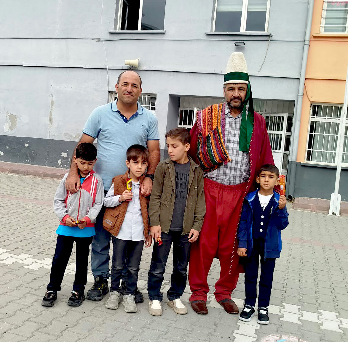 Kırşehir’de Birinci Sınıflar Ahilik Kültürüyle Okula “Merhaba” Dedi (3)