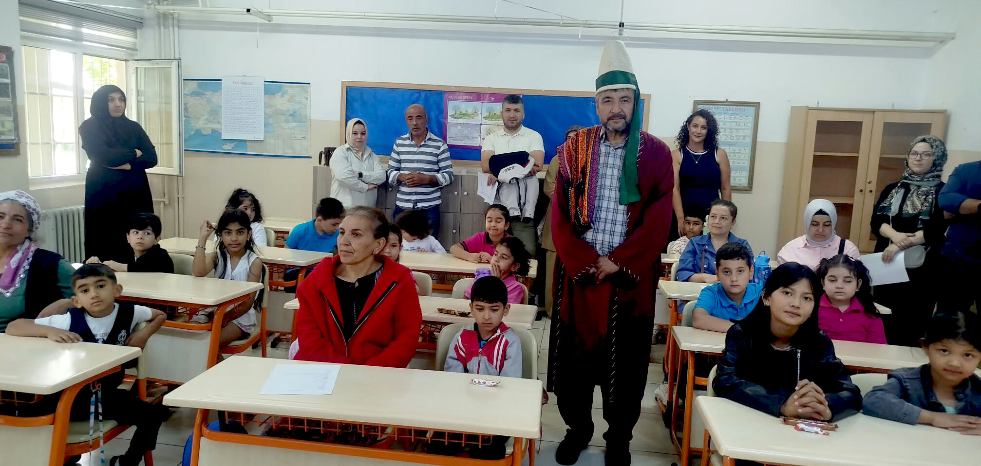 Kırşehir’de Birinci Sınıflar Ahilik Kültürüyle Okula “Merhaba” Dedi (6)