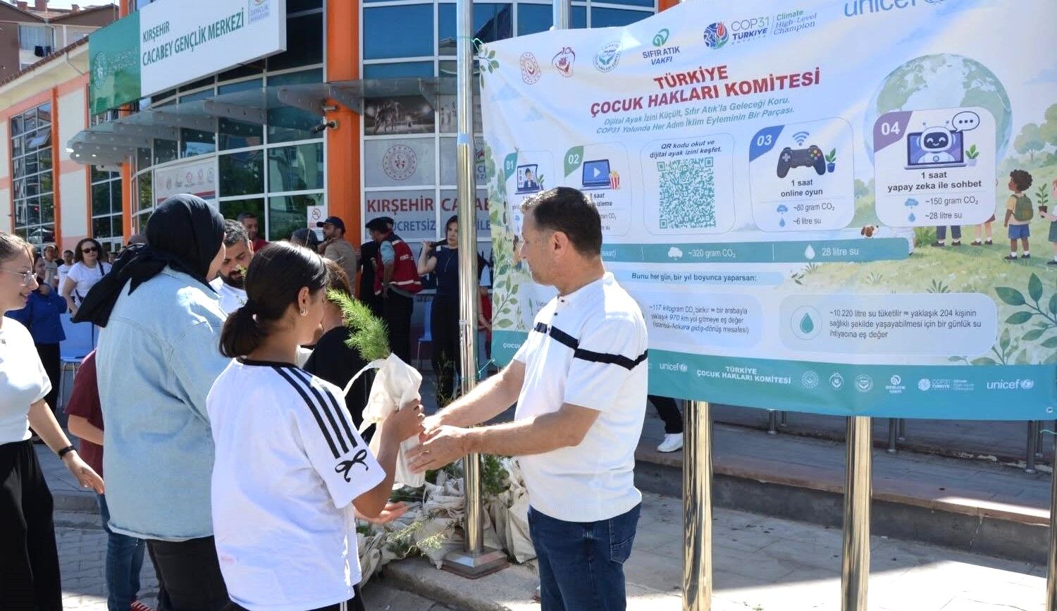 Kırşehir'de Çevre Seferberliği Gençler Gelecek Için Fidan Dikti (4)
