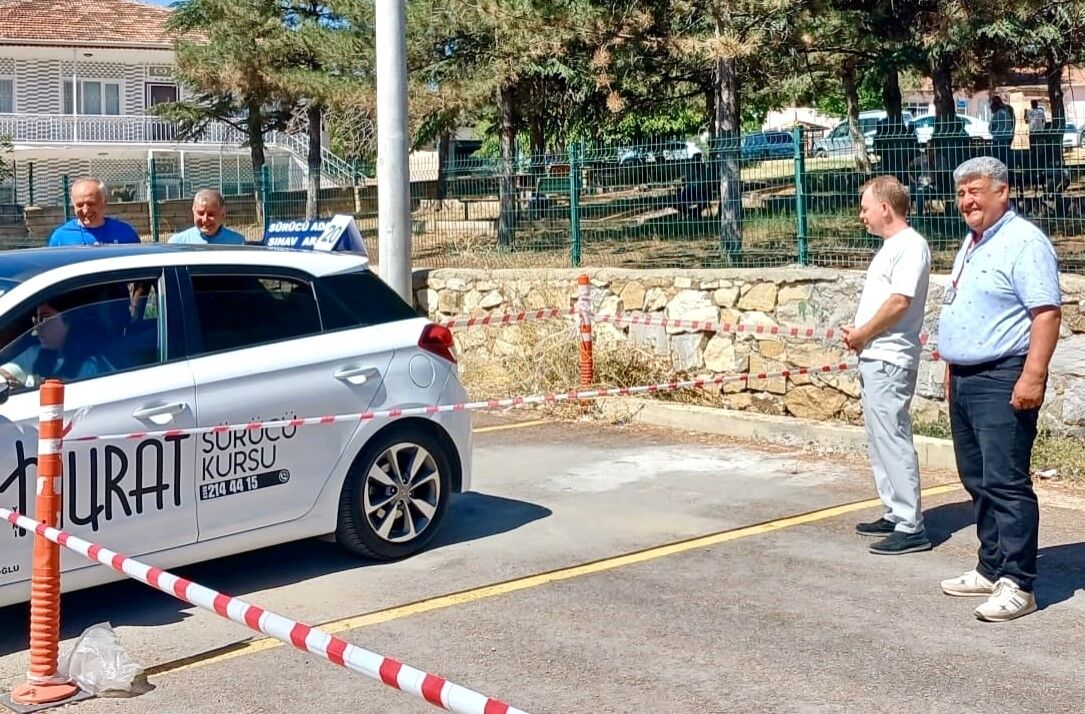 Kırşehir’de Direksiyon Sınavı Alanında Yerinde Inceleme (1)