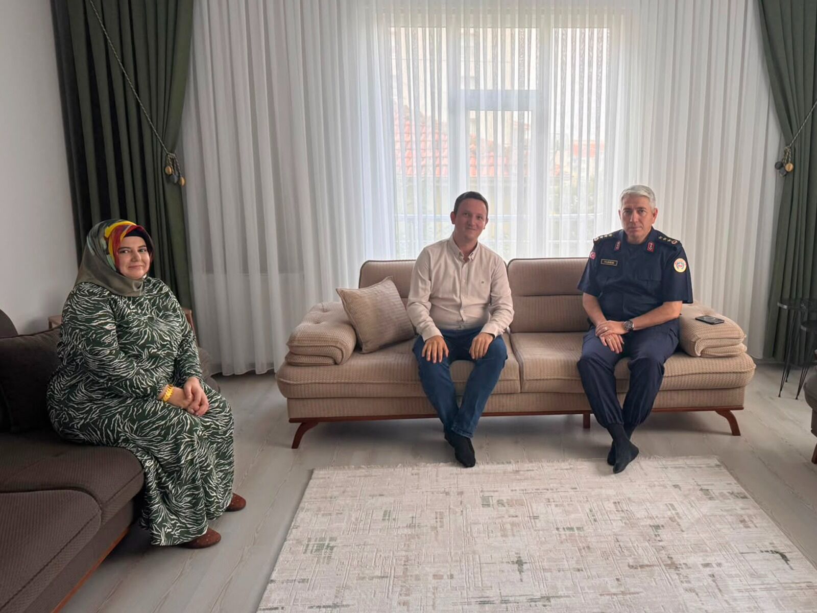 Kırşehir’de İl Jandarma Komutanı Yıldırım gazilerle buluştu
