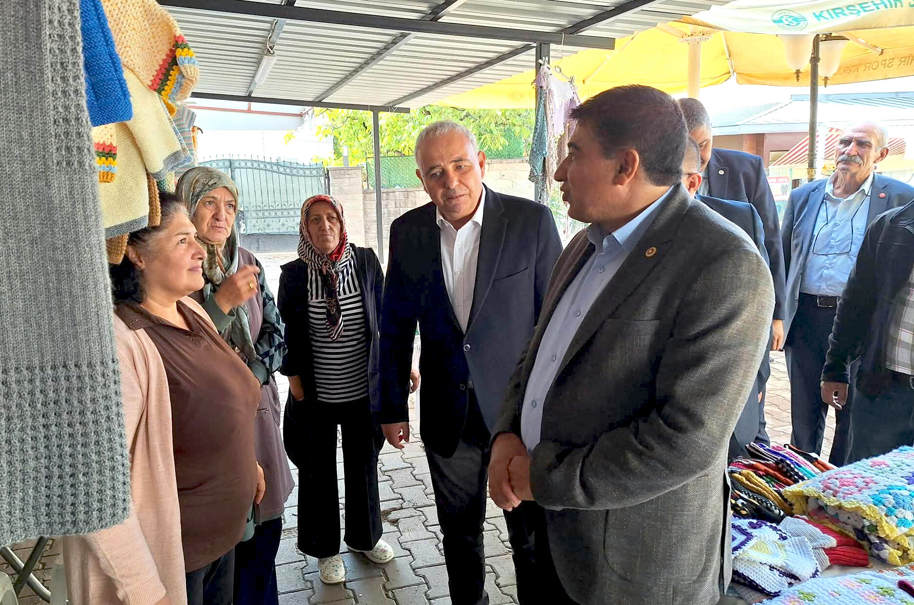 Kırşehir’de Yeni̇ Parti Heyetinin Gündemi Yoğun Tarım, Ekonomi Ve Esnaf Masada (5)