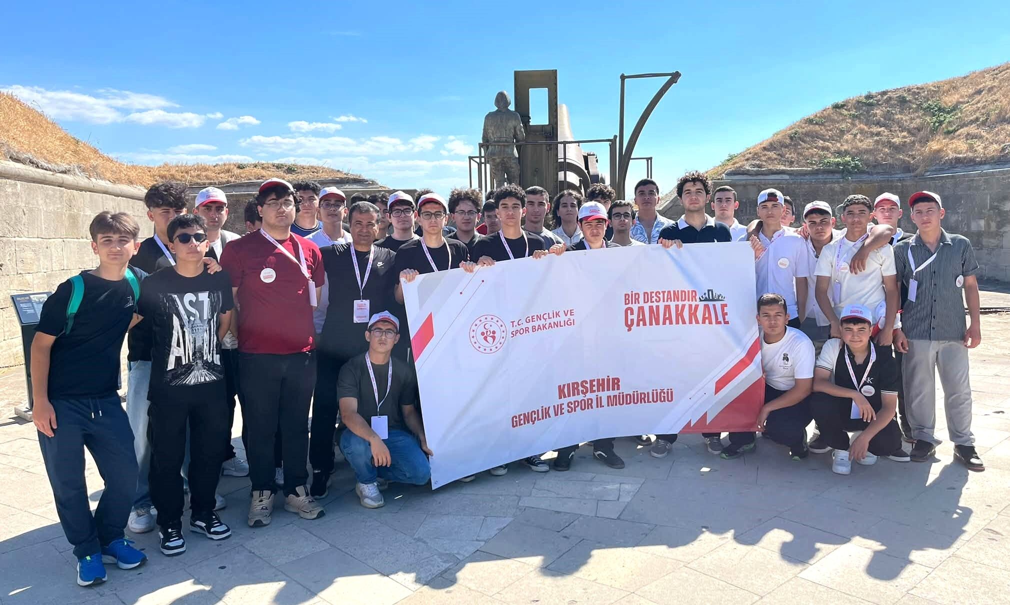 Kırşehirli Gençler Çanakkale Ruhunu Yerinde Yaşadı (13)