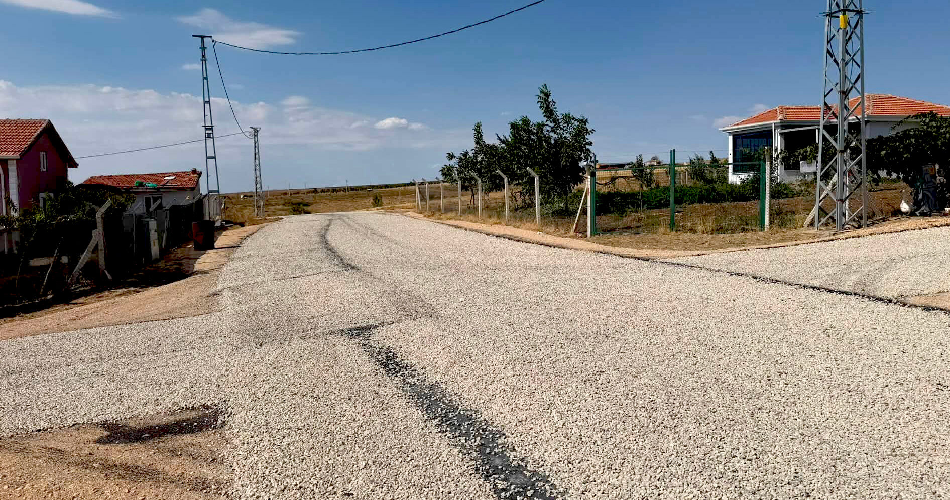Köy Yolunda 5 Kilometrelik Çalışma Tamamlandı (2)