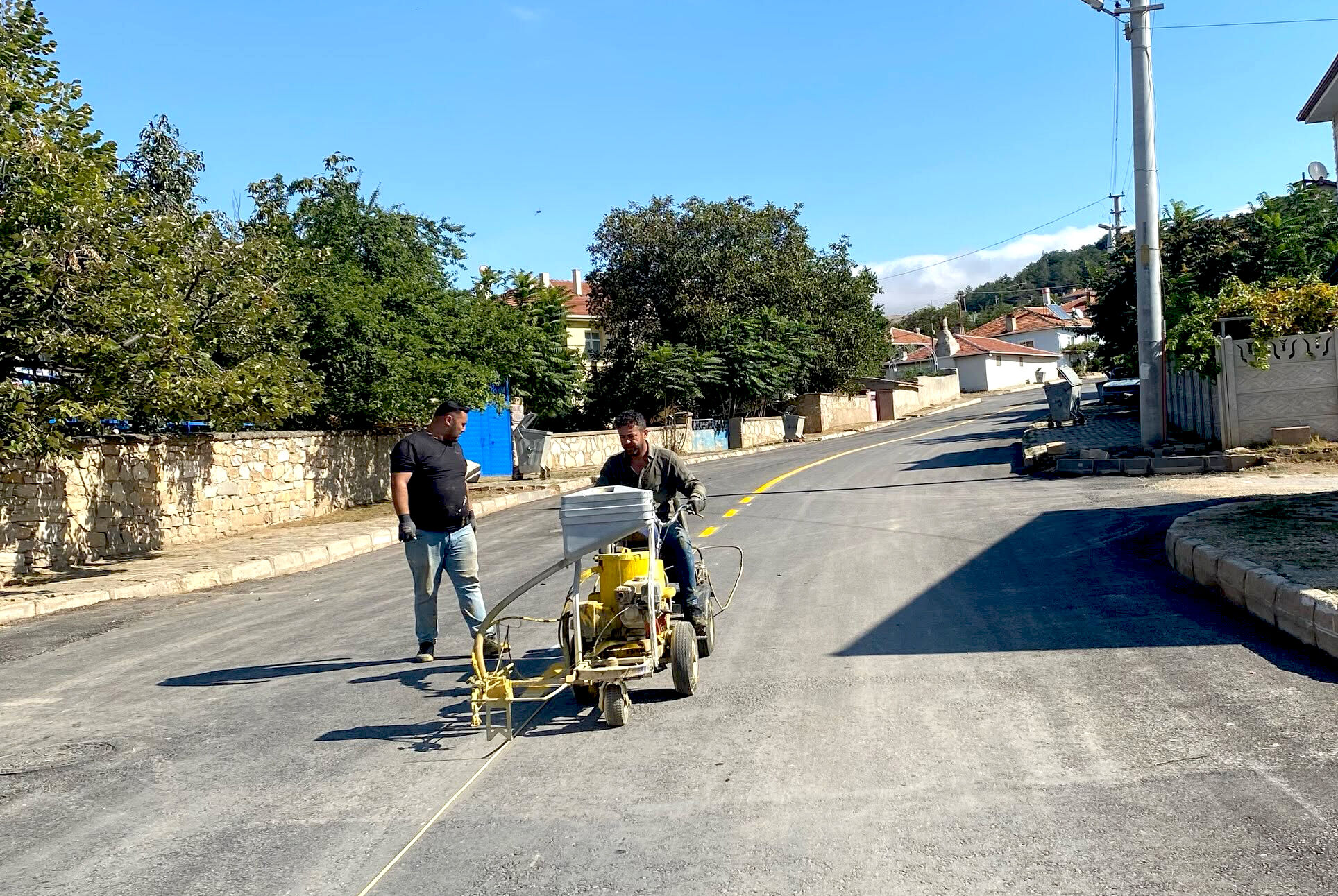 Özbağ’da Ulaşım Güzergâhında Çalışmalar Sona Erdi (9)