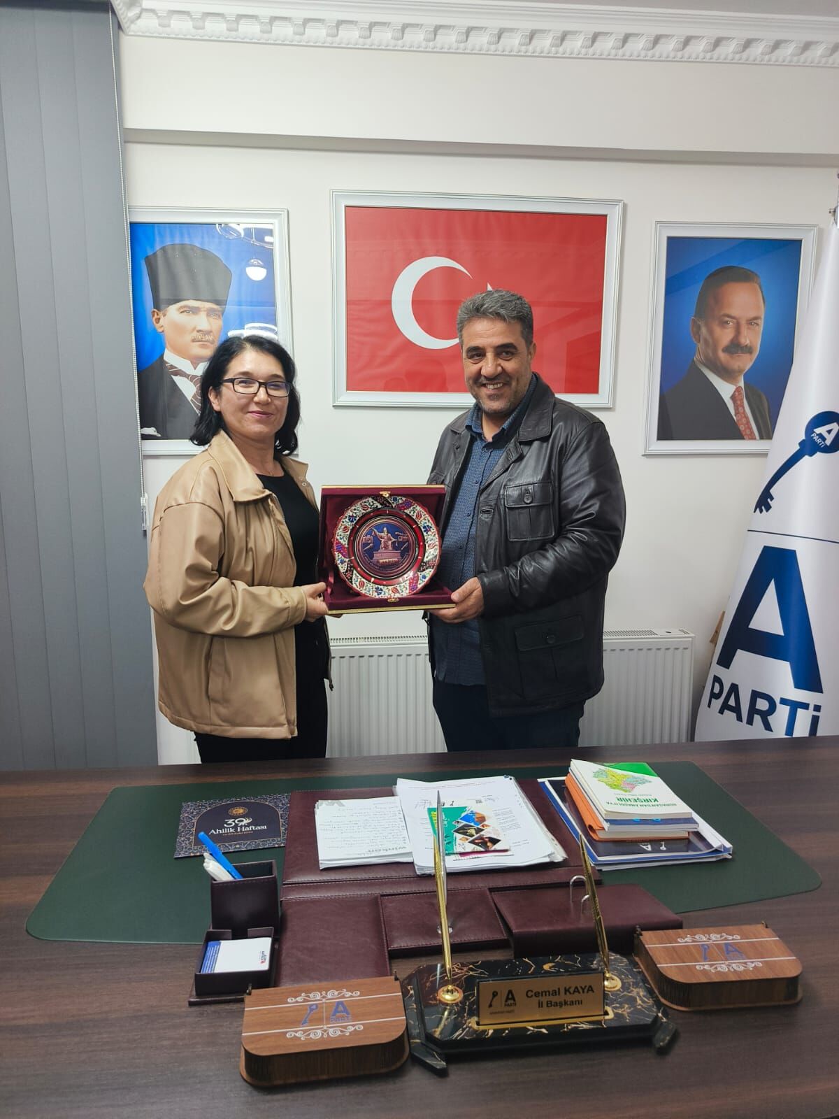 Aki̇ed Yönetimi Cemal Kaya Ile Buluştu