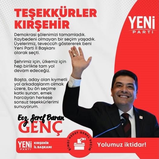 Genç, Başkan Seçildi (2)