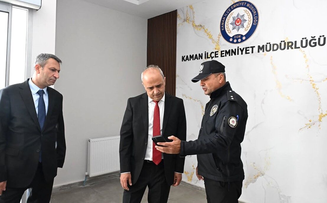Kaman Ceviz Festivali Öncesi Emniyet Ekipleri Sahaya Indi (3)
