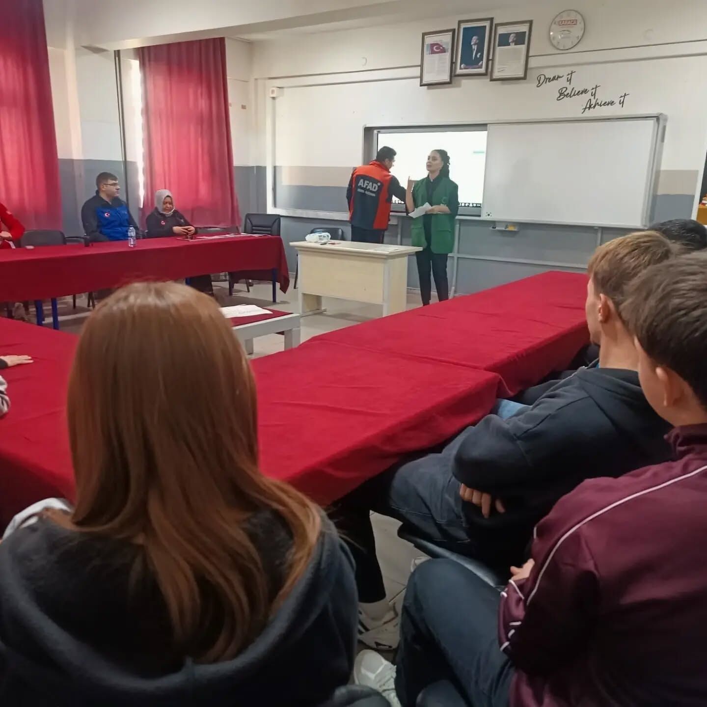 Kaman İlçesinde Öğrencilere Afet Eğitimi Verildi 3