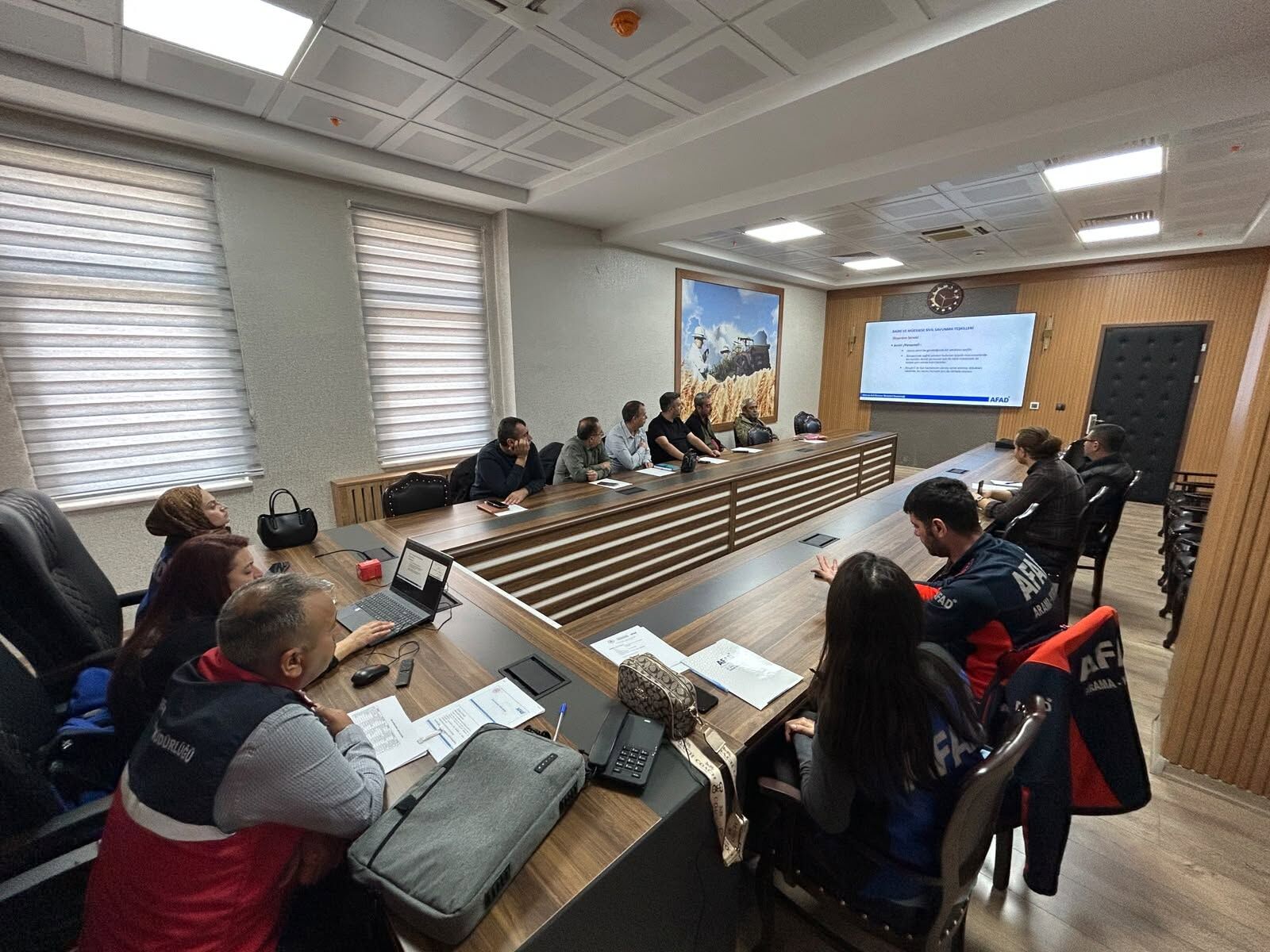 Kırşehir Afad’dan Personellere Sivil Savunma Eğitimi