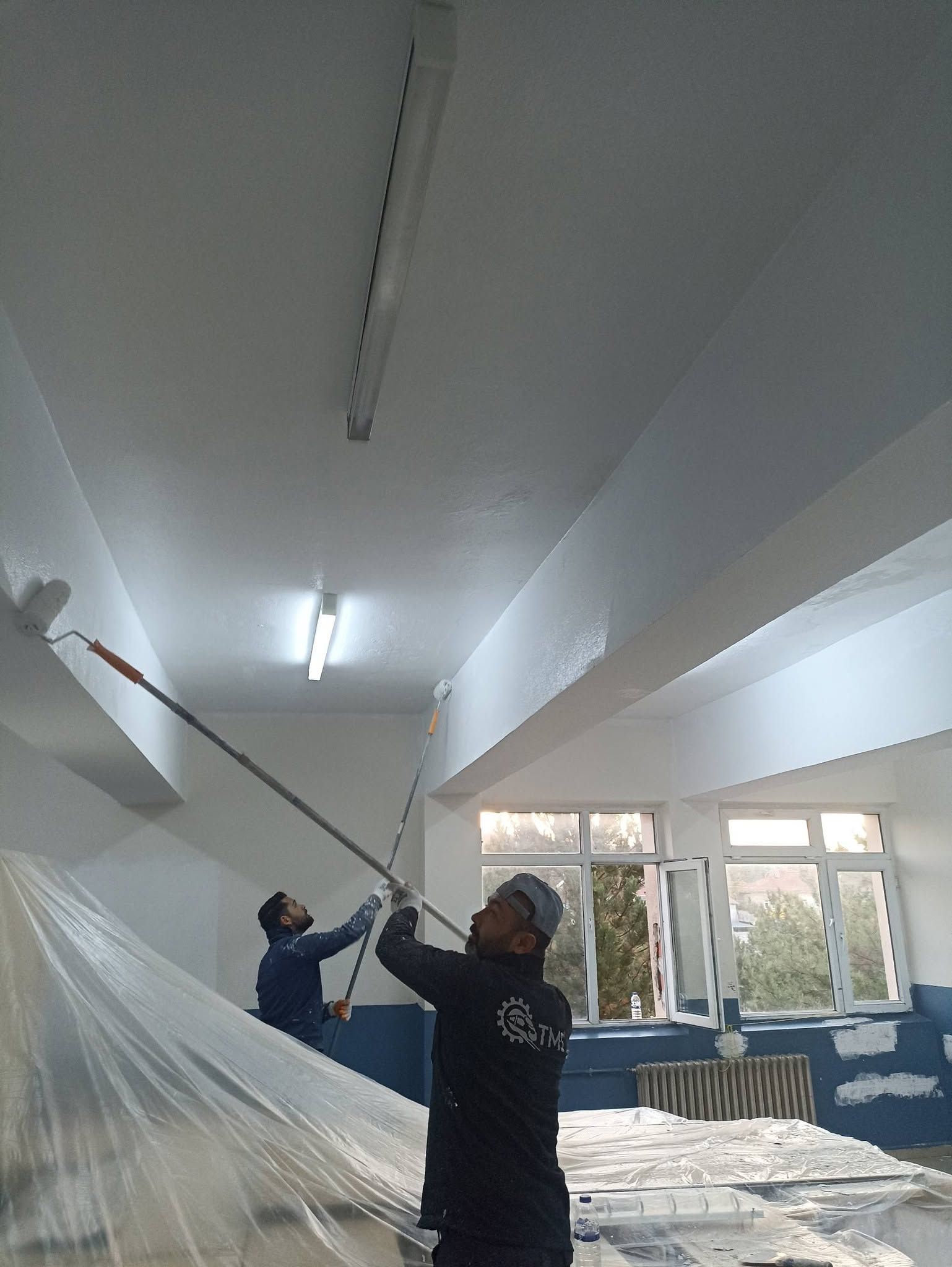 Kırşehir Akpınar’da Okul Yenileme Çalışmaları Sürüyor 4
