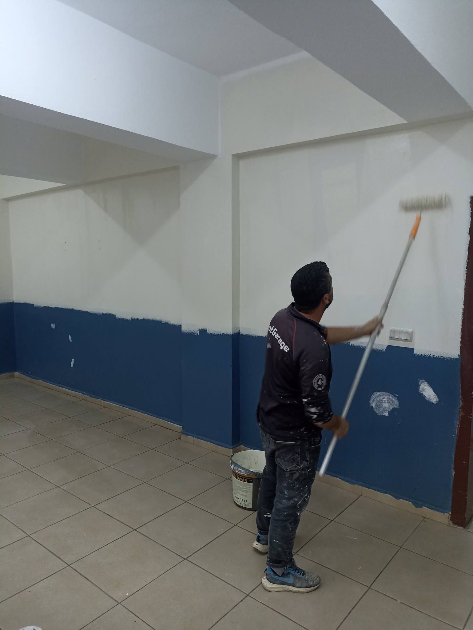 Kırşehir Akpınar’da Okul Yenileme Çalışmaları Sürüyor 5