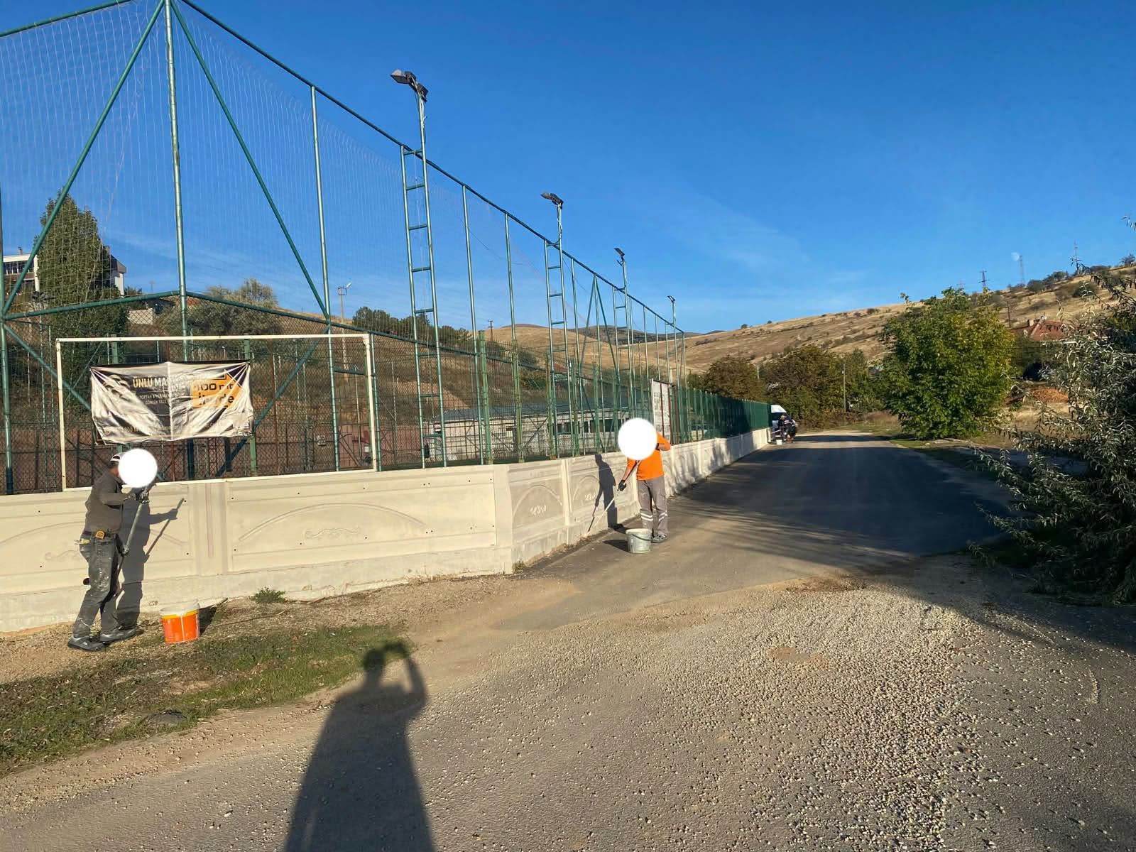 Kırşehir Özbağ’da Atıl Halı Saha Yenileniyor 3