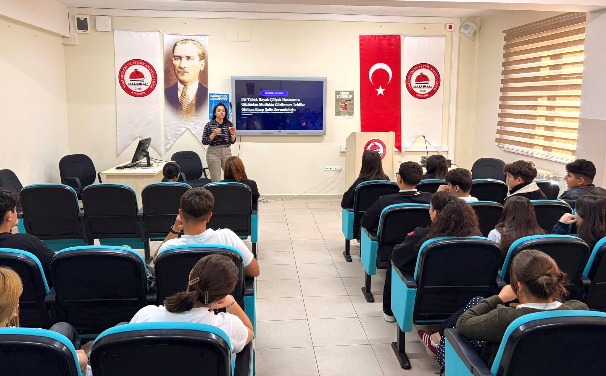 Kırşehir Toki̇ Turizm Lisesi’nde Sağlıklı Beslenme Farkındalığı (4)