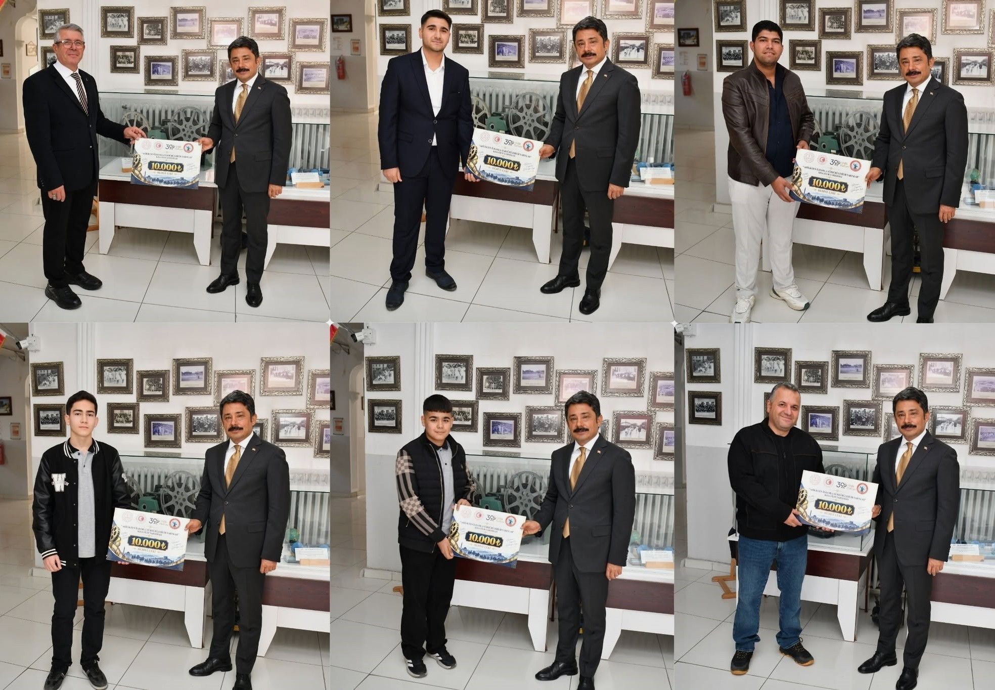 Kırşehir'de Ahi̇ Nefesi̇ Sevinci! Vali Demiryürek Başarılı Öğrenci Ve Öğretmenleri Ödüllendirdi (2)