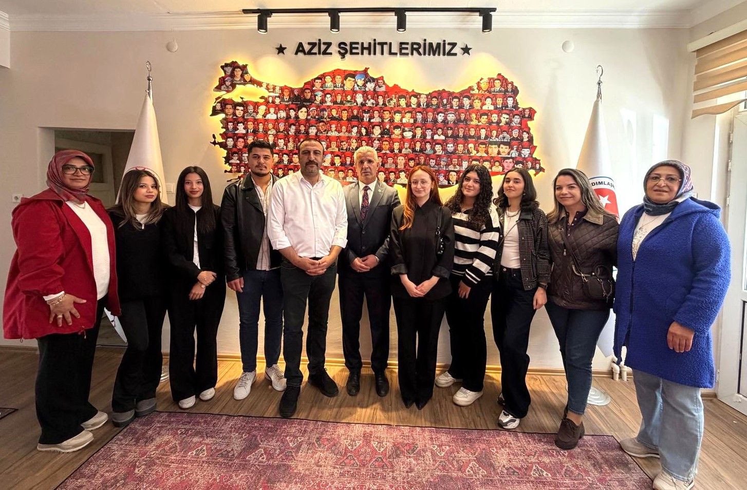 Kırşehir’de Gençler Ve Şehit Aileleri Gönül Köprüsünde Buluştu (4)