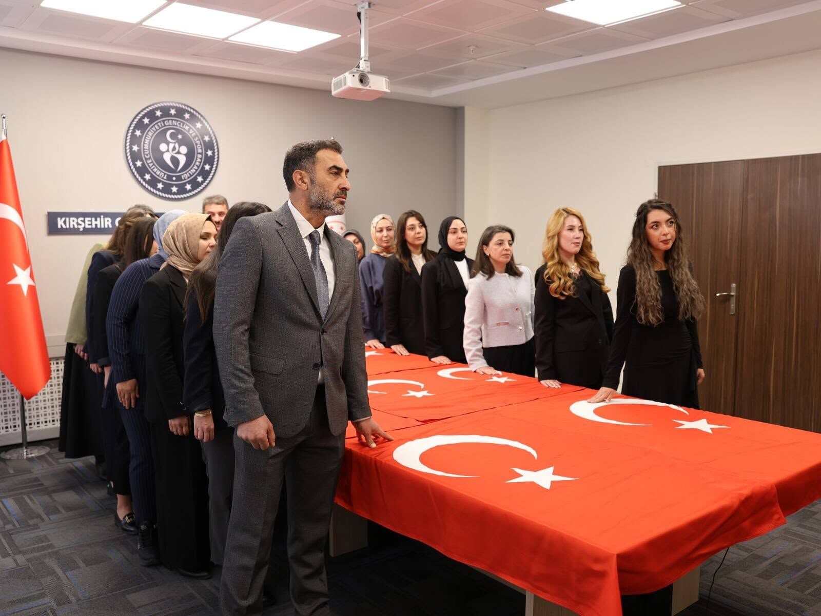 Kırşehir’de Kadroya Geçen 16 Personel Yemin Etti