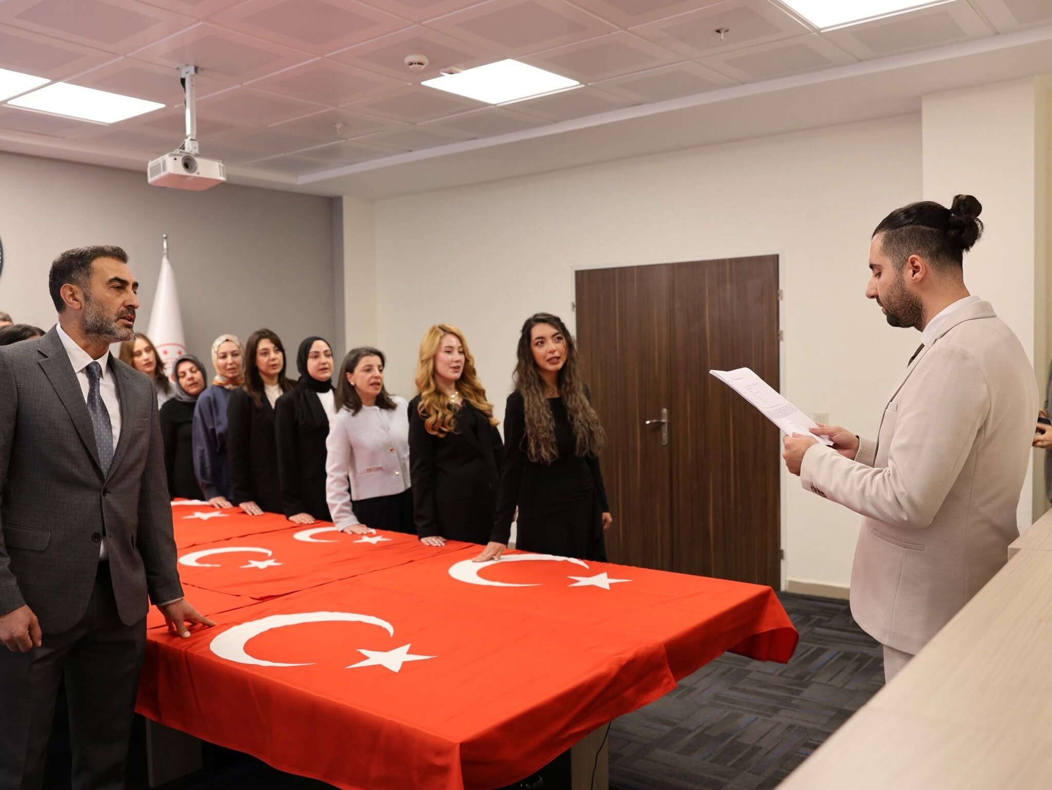 Kırşehir’de Kadroya Geçen 16 Personel Yemin Etti