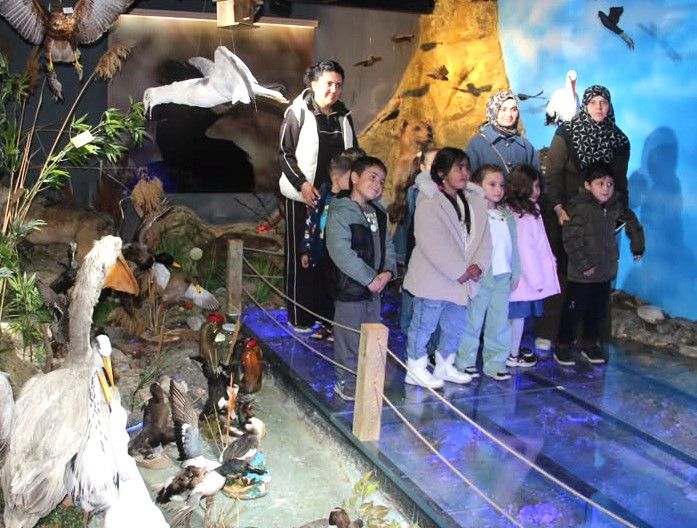 Kırşehir’de Minik Kaşifler Tabiat Müzesinde Yaban Hayatını Keşfetti (1)