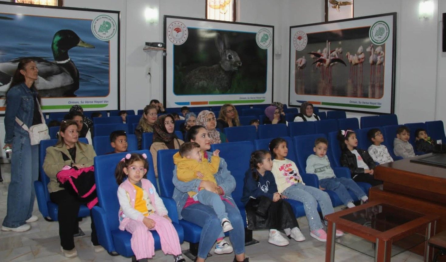 Kırşehir’de Minik Kaşifler Tabiat Müzesinde Yaban Hayatını Keşfetti (2)
