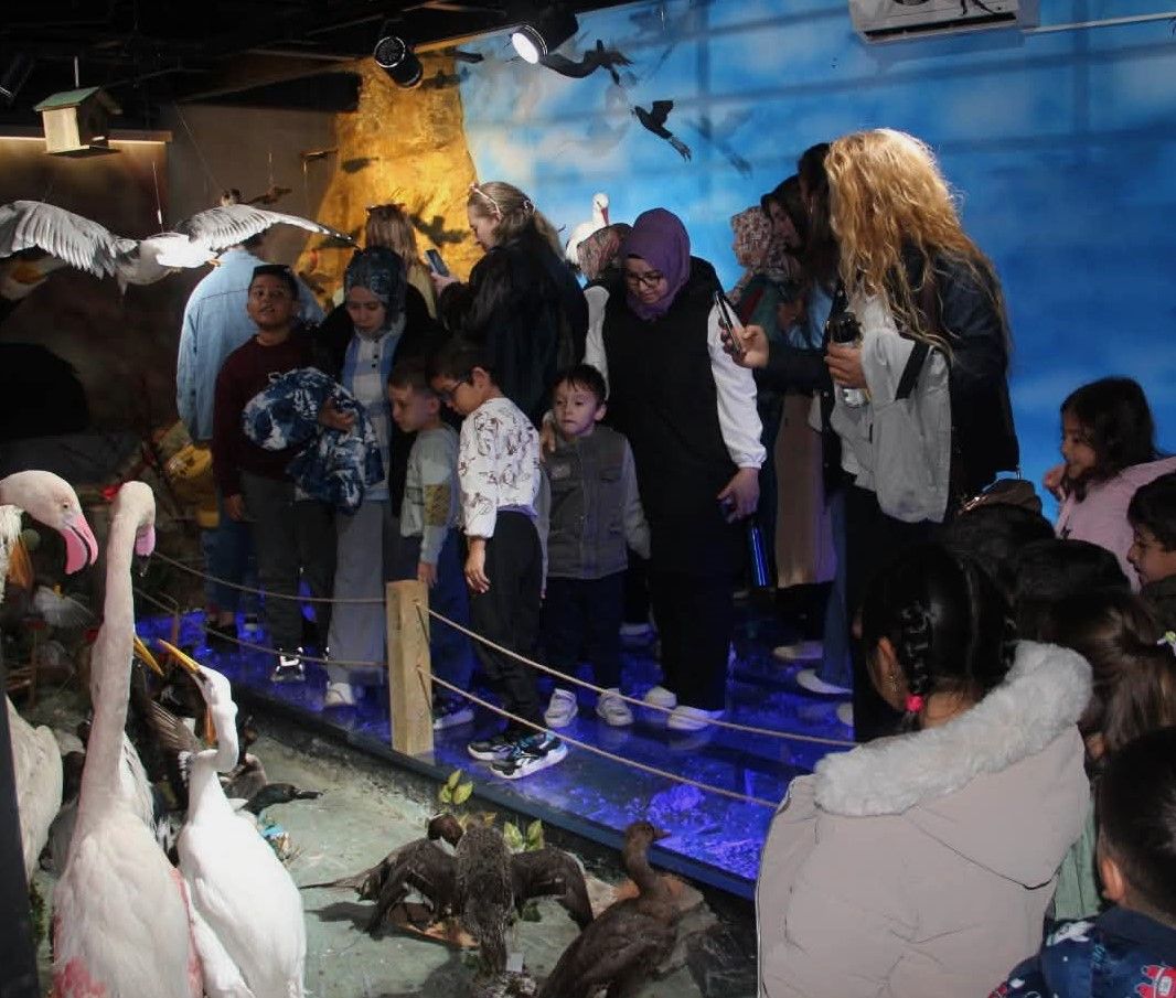 Kırşehir’de Minik Kaşifler Tabiat Müzesinde Yaban Hayatını Keşfetti (4)