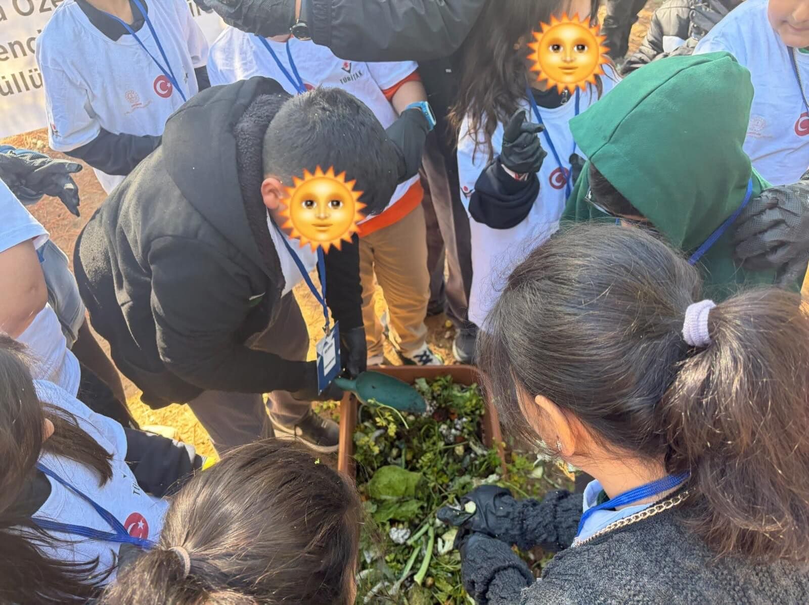 Kırşehir’de Öğrenciler Atıkları Komposta Dönüştürdü