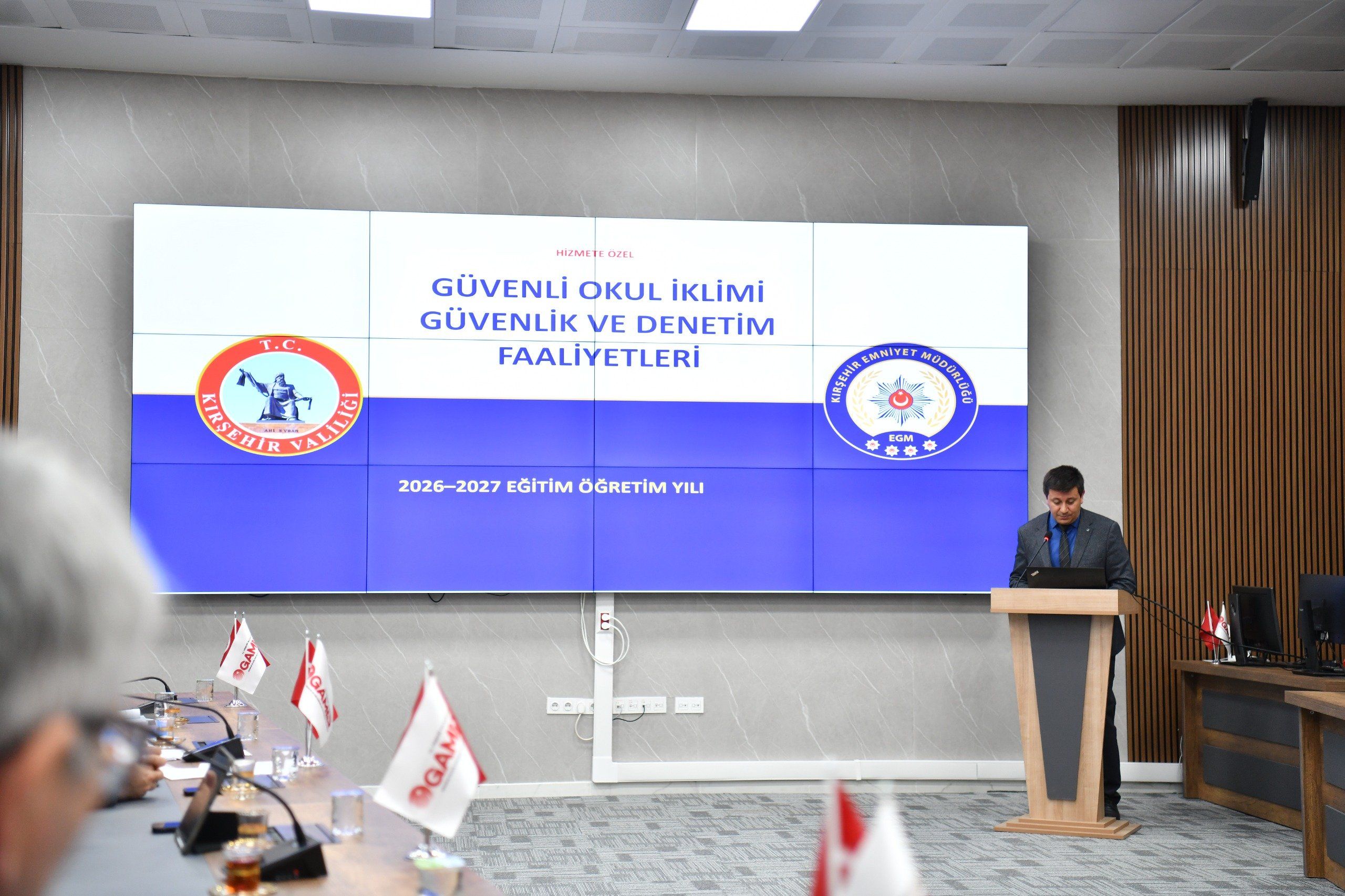 Kırşehir’de Okul Güvenliği Toplantısı Yapıldı 3