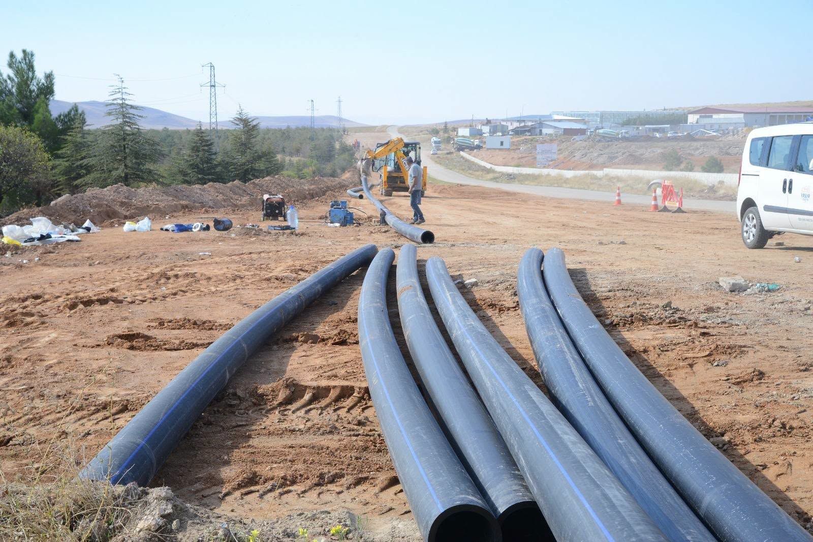Kırşehir’de yeni hastanenin altyapı çalışmaları sürüyor