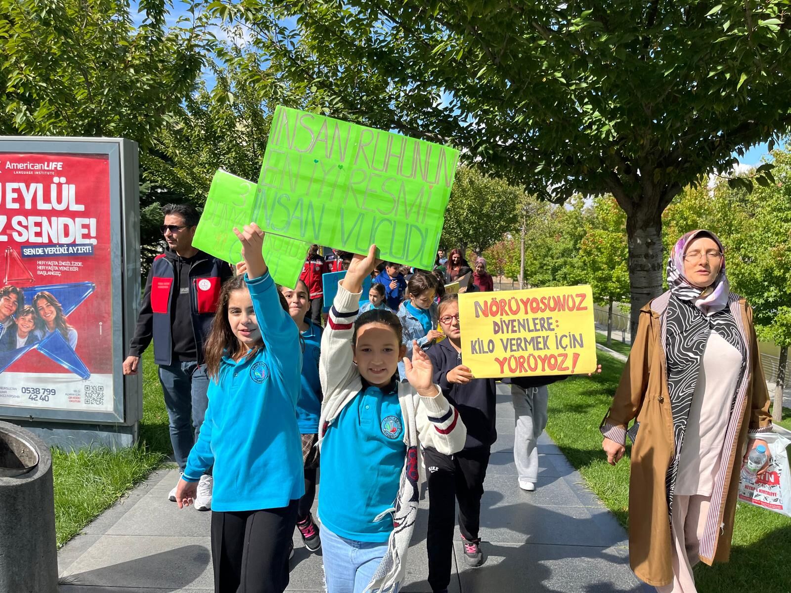 Kırşehir’de “Yürü Kırşehir” Sesleri Yükseldi Miniklerden Yerel Şiveli Pankart (13)