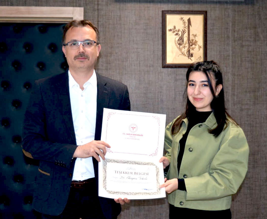 Müdür Ersoy’dan Dr. Tekeli’ye Veda Ve Teşekkür