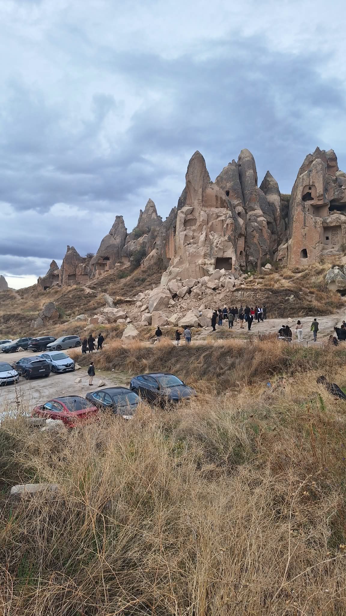 Nevşehir Göreme’de Peribacası Çöktü (2)