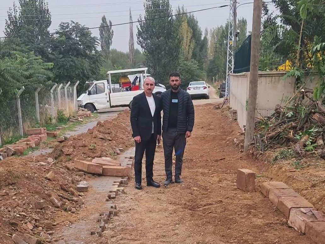 Özbağ’da Bozulan Yollar Için Çalışmalar Başladı (5)