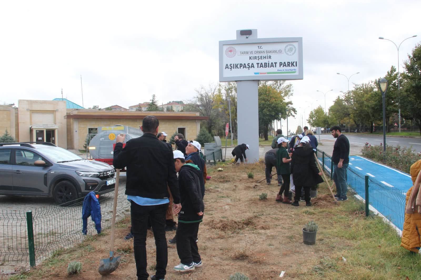 Özel Gereksinimli Öğrenciler Çiçek Ve Lavanta Dikti 5