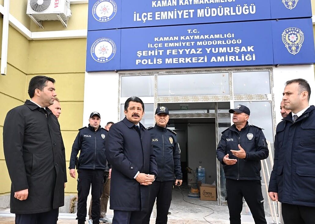 Vali Demiryürek Kaman’da Temaslarda Bulundu (1)