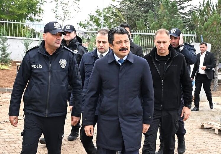 Vali Demiryürek Kaman’da Temaslarda Bulundu (10)