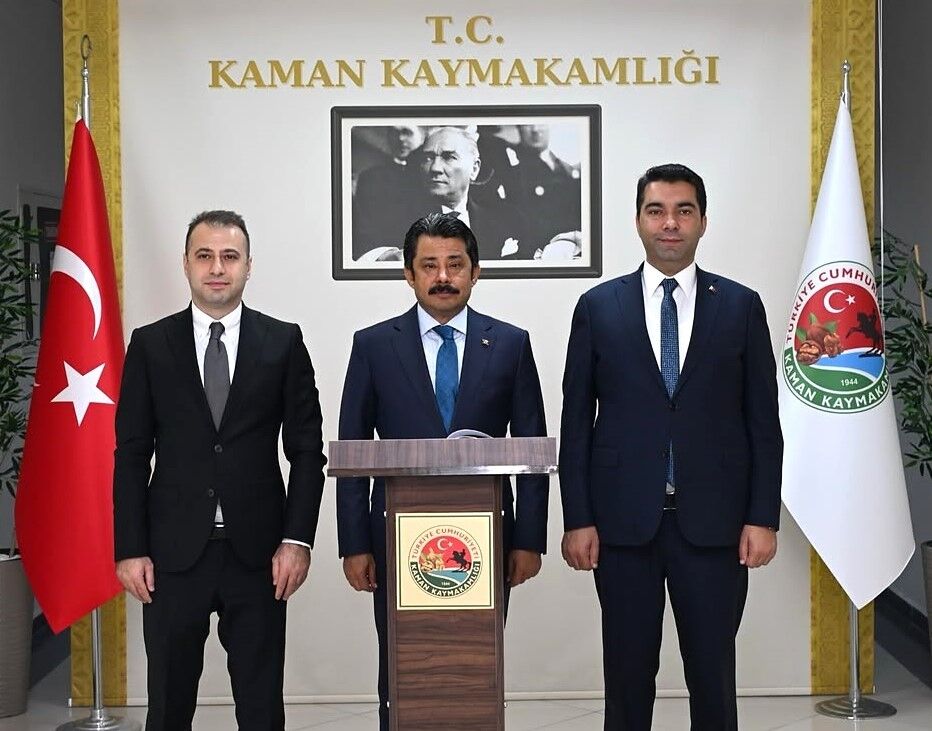Vali Demiryürek Kaman’da Temaslarda Bulundu (11)