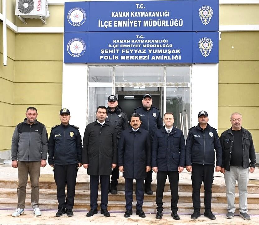 Vali Demiryürek Kaman’da Temaslarda Bulundu (6)