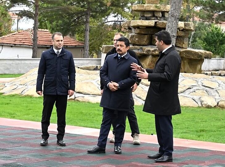 Vali Demiryürek Kaman’da Temaslarda Bulundu (7)