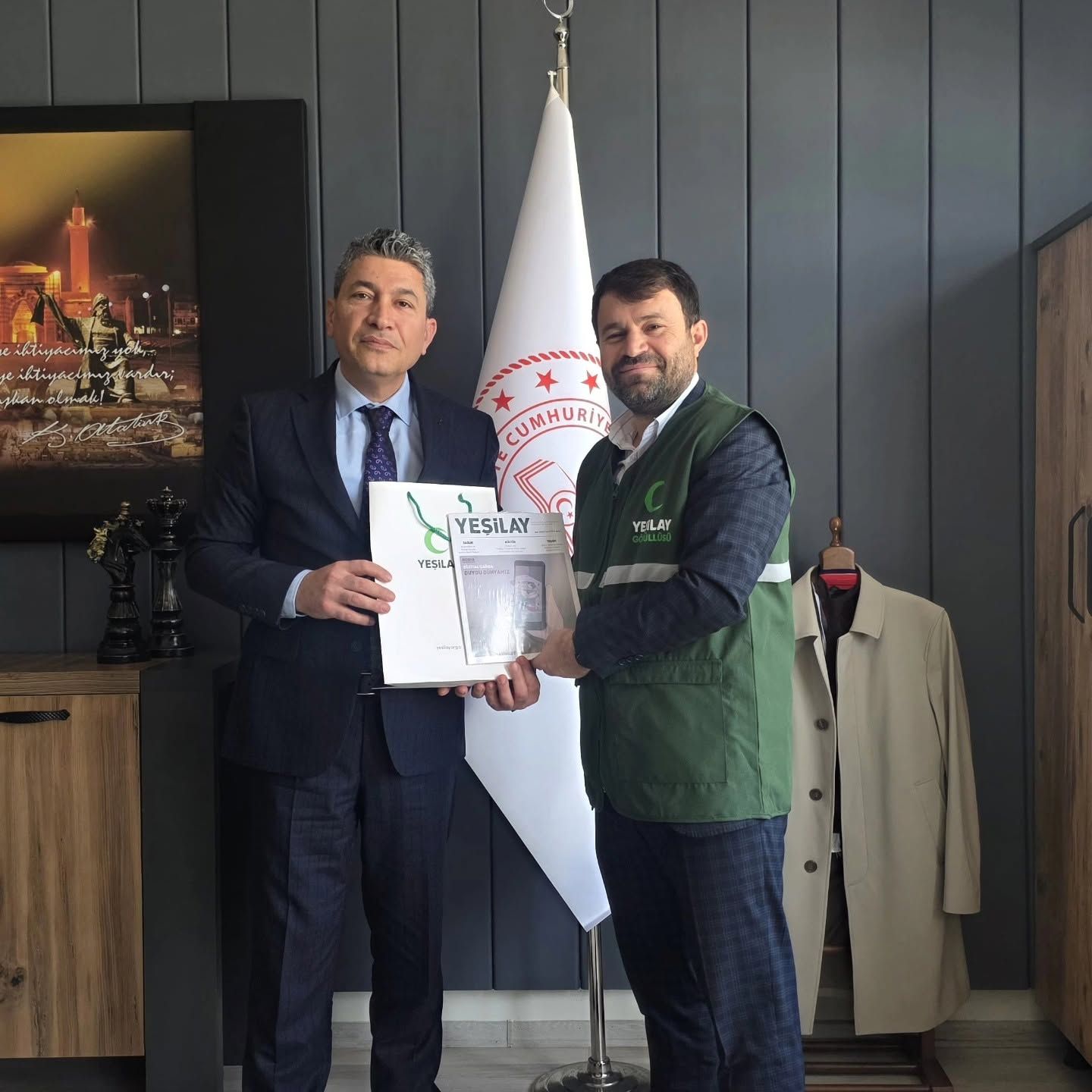 Yeşilay’dan Mucur’da eğitim odaklı görüşme gerçekleşti